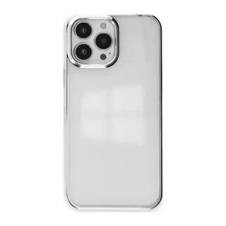 İphone 14 Pro Kılıf Element Silikon - Gümüş