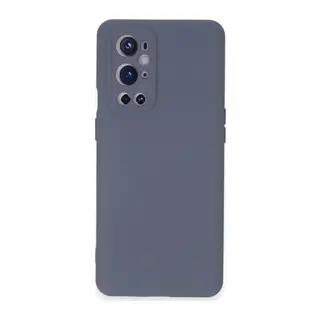 One Plus 9 Pro Kılıf Nano İçi Kadife Silikon - Gri