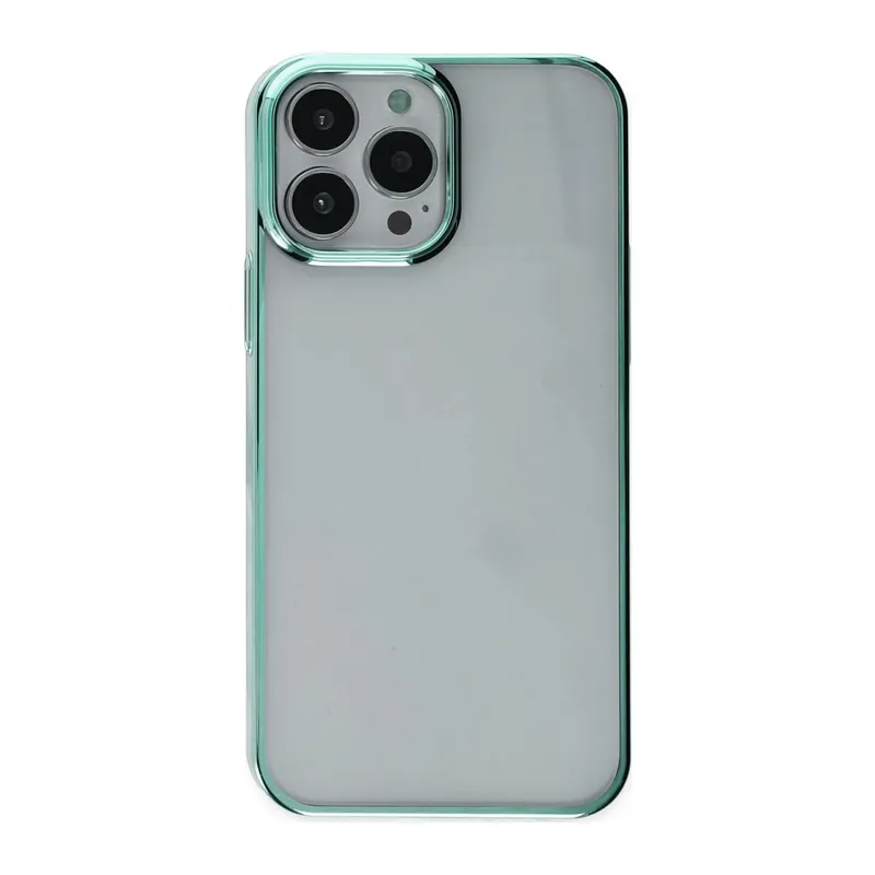 İphone 14 Pro Max Kılıf Element Silikon - Yeşil