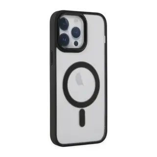 İphone 14 Pro Kılıf Room Magneticsafe Silikon - Siyah