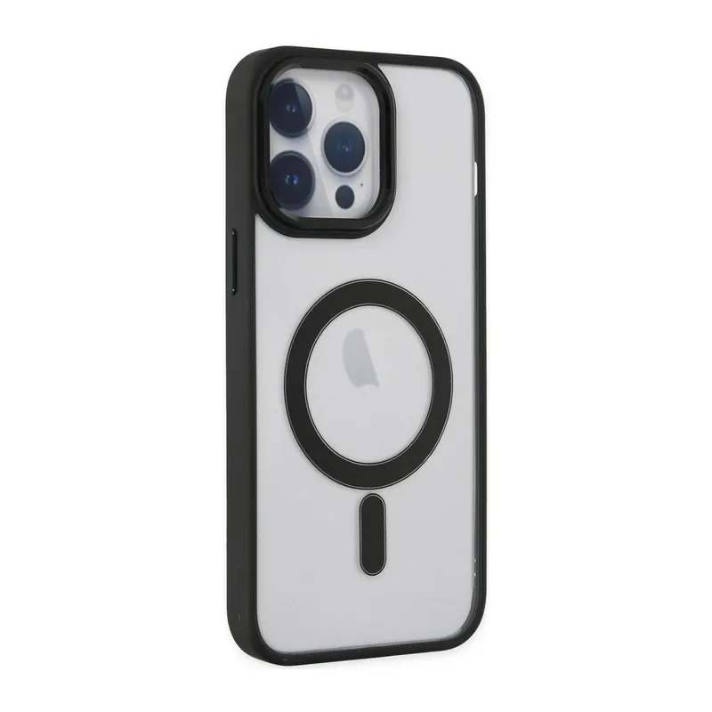 İphone 14 Pro Kılıf Room Magneticsafe Silikon - Siyah