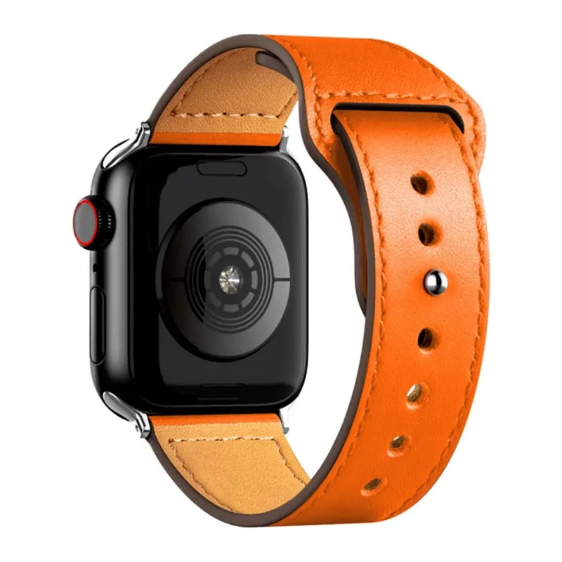Watch 42mm Kr415 Luaz Deri Kordon (saat Değildir) - Turuncu