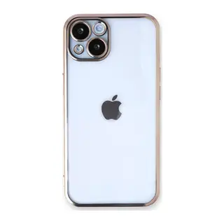 İphone 14 Kılıf Razer Lensli Silikon - Gold