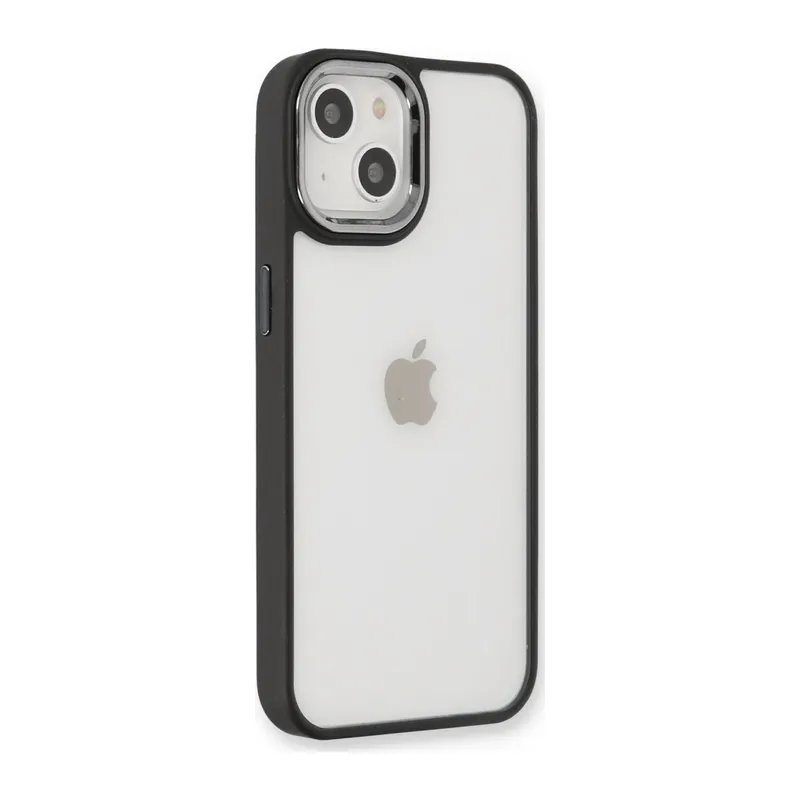 İphone 14 Plus Kılıf Dora Kapak - Siyah