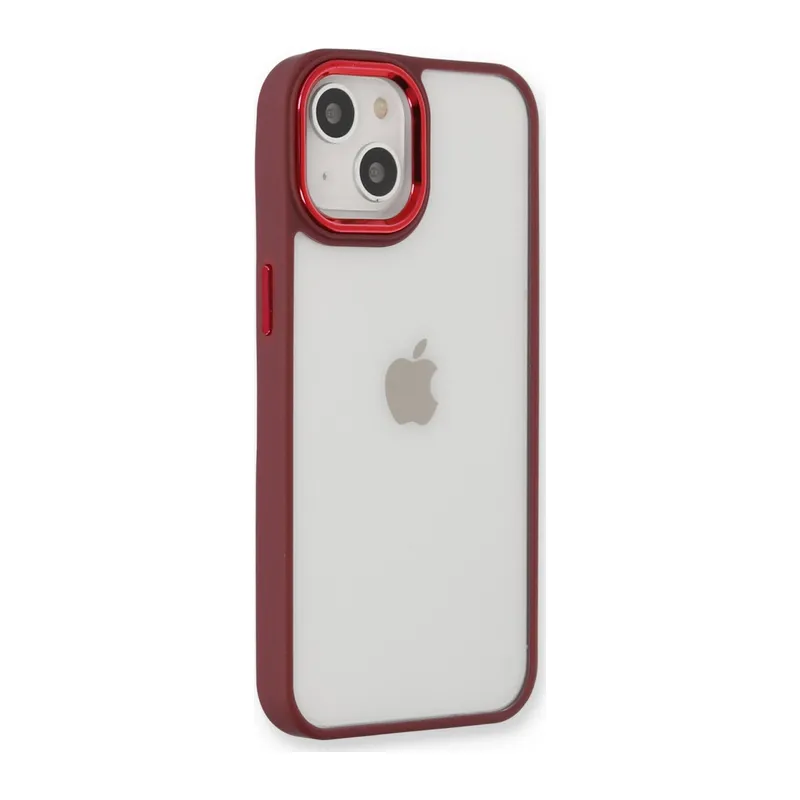 İphone 14 Plus Kılıf Dora Kapak - Kırmızı