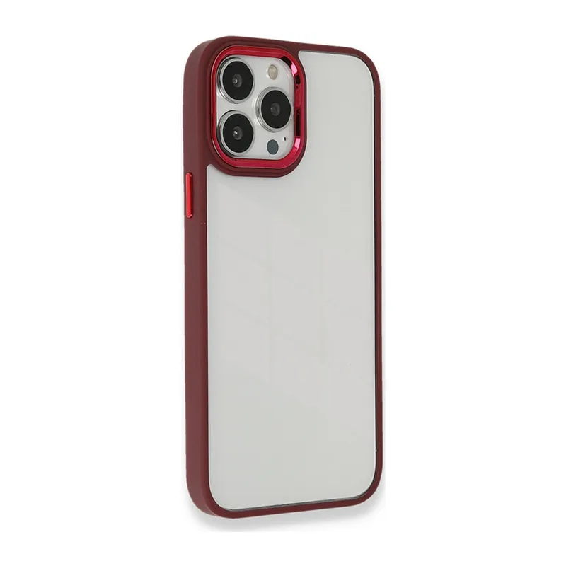 İphone 14 Pro Kılıf Dora Kapak - Kırmızı