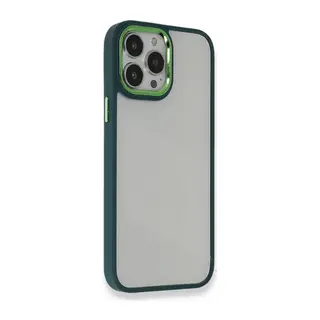 İphone 14 Pro Max Kılıf Dora Kapak - Haki Yeşil
