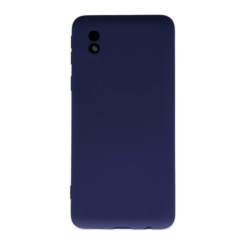 Galaxy A01 Core Kılıf Nano İçi Kadife Silikon - Lacivert