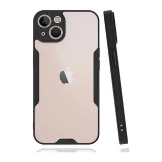 İphone 14 Plus Kılıf Platin Silikon - Siyah