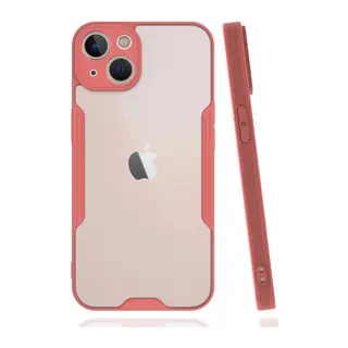 İphone 14 Plus Kılıf Platin Silikon - Pembe