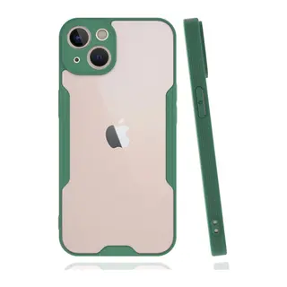 İphone 14 Plus Kılıf Platin Silikon - Yeşil