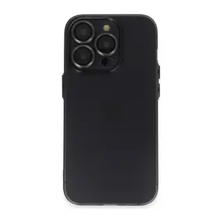 İphone 13 Pro Kılıf Luko Lens Silikon - Siyah