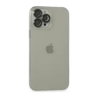 İphone 13 Pro Max Kılıf Luko Lens Silikon - Yeşil
