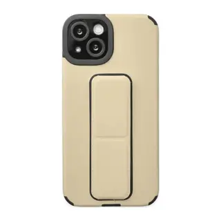 İphone 14 Plus Kılıf Mega Standlı Silikon - Gold