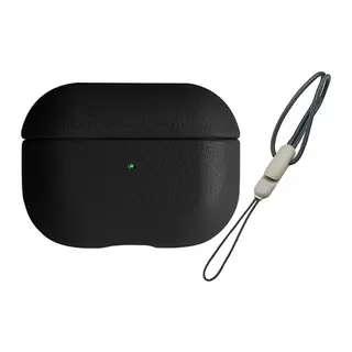 Airpods 3 (3.nesil) 405 Deri Kılıf - Siyah