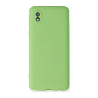 Galaxy A01 Core Kılıf First Silikon - Yeşil