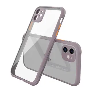İphone 12 Mini Kılıf Miami Şeffaf Silikon - Açık Mor
