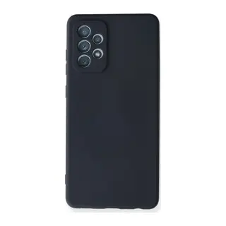 Galaxy A72 Kılıf Nano İçi Kadife Silikon - Lacivert