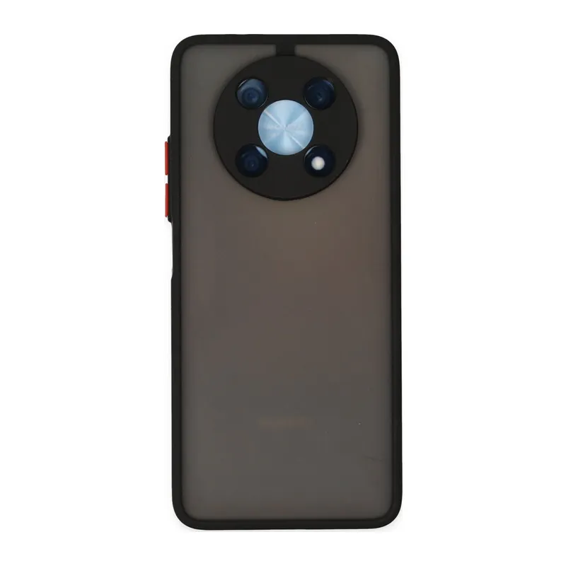 Huawei Nova Y90 Kılıf Montreal Silikon Kapak - Siyah