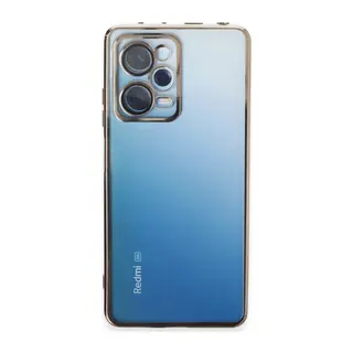 Xiaomi Redmi Note 12 Pro 5g Kılıf Razer Lensli Silikon - Gold