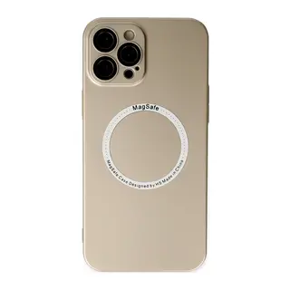 İphone 12 Pro Kılıf Jack Magneticsafe Lens Silikon - Gold