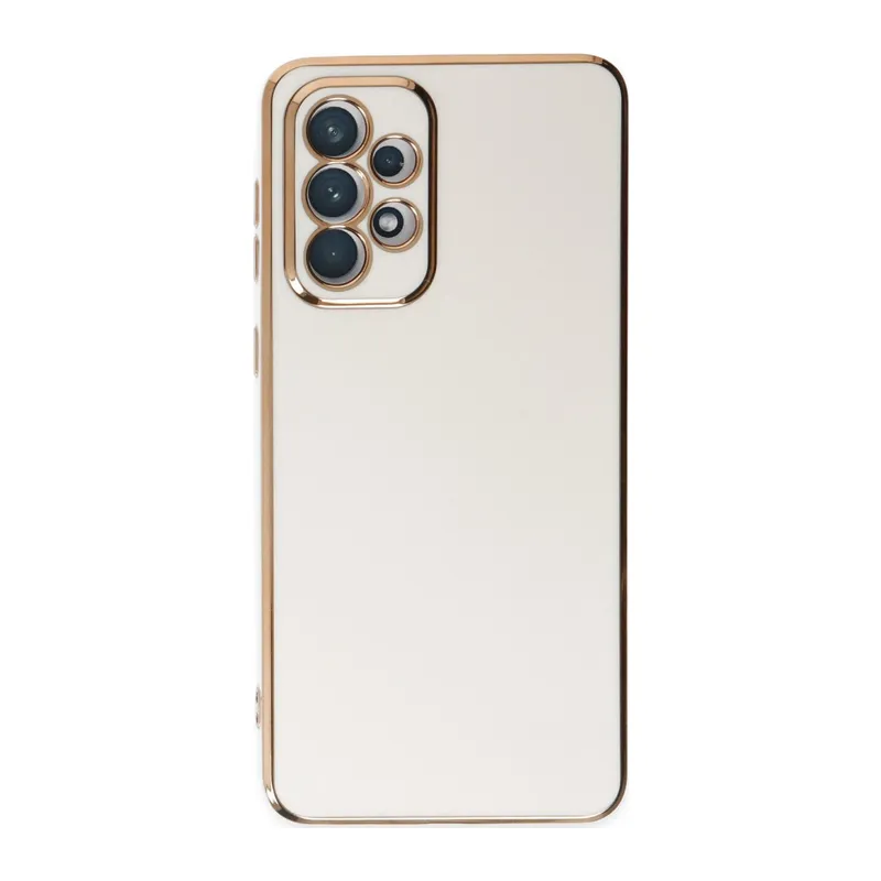 Galaxy A73 5g Kılıf Volet Silikon - Beyaz