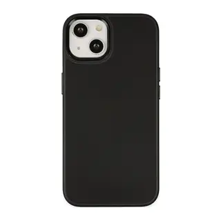 İphone 14 Plus Kılıf Asya Deri Silikon - Siyah