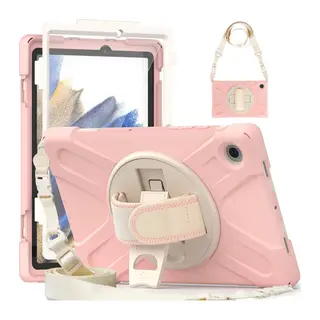 Galaxy X200 Tab A8 10.5 Kılıf Amazing Tablet Kapak - Pembe