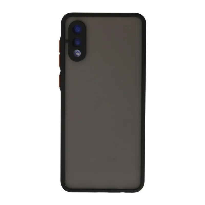 Galaxy A02 Kılıf Montreal Silikon Kapak - Siyah