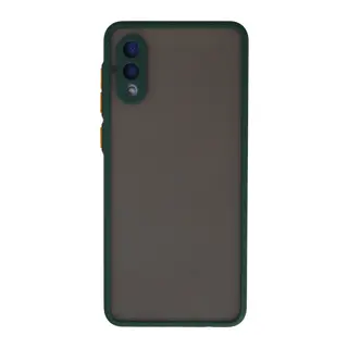 Galaxy A02 Kılıf Montreal Silikon Kapak - Yeşil