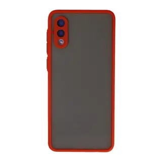 Galaxy A02 Kılıf Montreal Silikon Kapak - Kırmızı