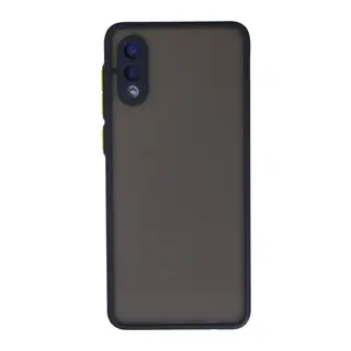 Galaxy A02 Kılıf Montreal Silikon Kapak - Lacivert