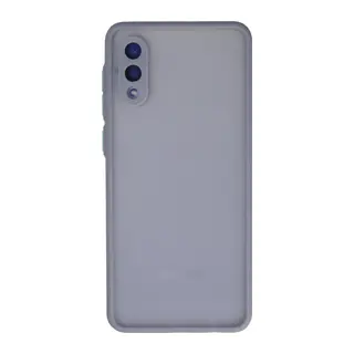 Galaxy A02 Kılıf Montreal Silikon Kapak - Gri