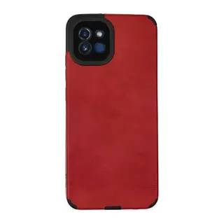 Galaxy A03 Kılıf Loop Deri Silikon - Kırmızı
