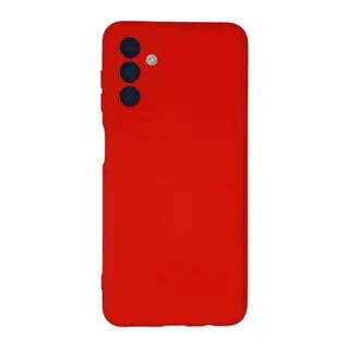 Galaxy A04s Kılıf Nano İçi Kadife Silikon - Kırmızı