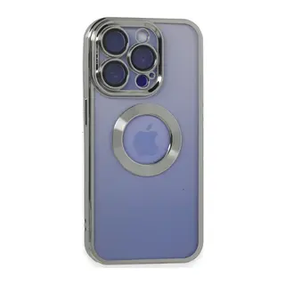 İphone 15 Pro Kılıf Slot Silikon - Gümüş