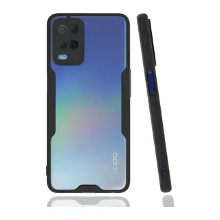 Oppo A54 4g Kılıf Platin Silikon - Siyah