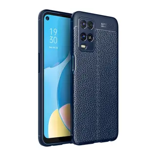Oppo A54 4g Kılıf Auto Focus Kapak - Lacivert