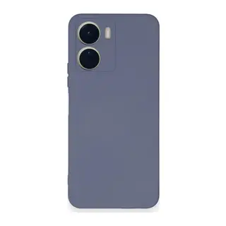 Vivo Y16 Kılıf Nano İçi Kadife Silikon - Gri