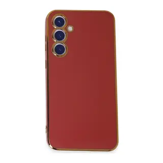 Galaxy S23 Fe Kılıf Volet Silikon - Kırmızı