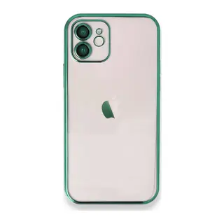 İphone 11 Kılıf Razer Lensli Silikon - Yeşil