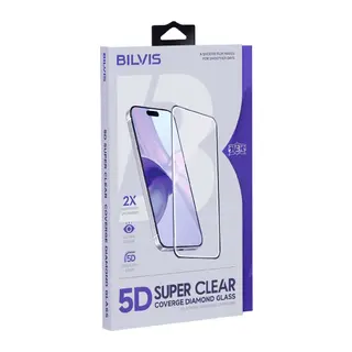 İphone 15 Pro Max Bilvis 3d Cam Ekran Koruyucu