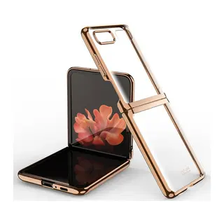 Galaxy Z Flip 4 Kılıf Fold Element Kapak - Gold