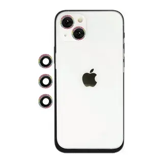 İphone 14 Shine Kamera Lens - Rainbow