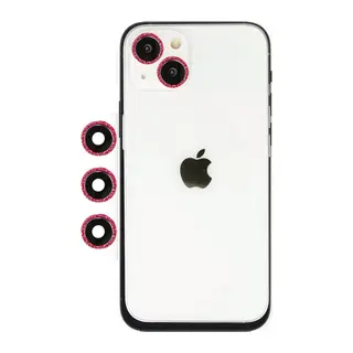 İphone 14 Shine Kamera Lens - Kırmızı