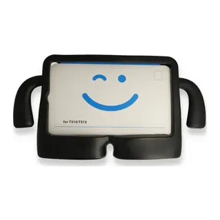 İpad 2022 10.9 (10.nesil) Kılıf Karakter Tablet Silikon - Siyah