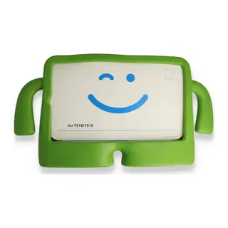 İpad 2022 10.9 (10.nesil) Kılıf Karakter Tablet Silikon - Yeşil