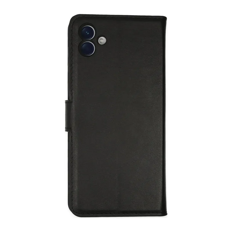 Galaxy A04 Kılıf Trend S Plus Kapaklı Kılıf - Siyah