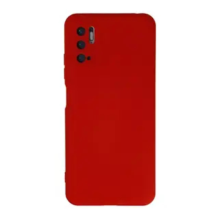 Xiaomi Redmi Note 10 5g Kılıf Nano İçi Kadife Silikon - Kırmızı
