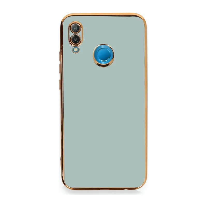 Huawei P20 Lite Kılıf Volet Silikon - Açık Yeşil